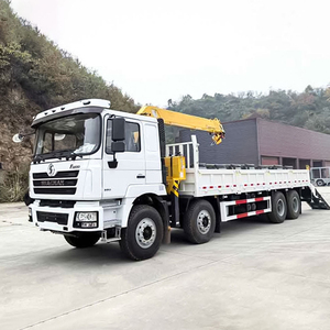 Camión de Remolque de Plataforma SHACMAN con Grúa y Rampa, Transporte Pesado, Diésel, Transmisión Manual, Carga Útil de 14000 kg, Nuevo - Product Image 3
