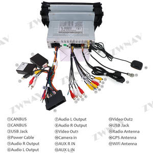 Reproductor Multimedia para Automóvil con Pantalla Grande Estilo Tesla, Android 9.0, para Hyundai <span class=keywords><strong>Santa</strong></span> <span class=keywords><strong>Fe</strong></span> Ix45 2013-2018, GPS, Audio, Radio, Estéreo, Unidad Principal BT - Product Image 5