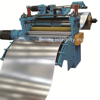 Machine de découpe de bobines d'acier 0,3-6,0 mm pour laminoir de tubes CE ISO, machine galvanisée automatique haute vitesse
