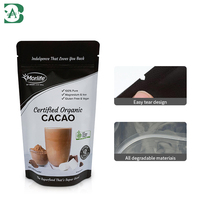 Sachets en plastique personnalisés imprimés avec fermeture éclair et fenêtre, étanches à l'humidité, pour bonbons et chocolats, vente en gros