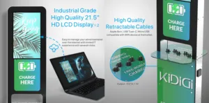 Kidigi 2025 Trending PD Station de charge rapide en métal pour ordinateur portable et téléphone avec sortie 5V3A pour usage professionnel - Product Image 3