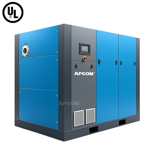 Compresseurs d'air à vis à fréquence variable certifiés UL 37/45/55/75/90/110/132/160 kW 6/7/8/10 bars, faible niveau sonore, conception refroidie par air - Product Image 3