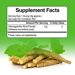 Polvo de Raíz de Ashwagandha de la Mejor Calidad ODM, Suplemento Dietético que Apoya la Función Calmante y Promueve los Niveles de Energía Diarios - Product Image 2