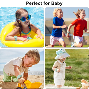 Pulsera <span class=keywords><strong>de</strong></span> Silicona Impermeable <span class=keywords><strong>para</strong></span> Niños, Correa Antipérdida con Funda Protectora <span class=keywords><strong>para</strong></span> Rastreador GPS, Correa Ajustable y Suave - Product Image 6