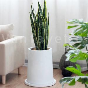 Grands pots <span class=keywords><strong>de</strong></span> fleurs <span class=keywords><strong>de</strong></span> 18 po pour l'extérieur Grands pots <span class=keywords><strong>de</strong></span> fleurs d'extérieur avec soucoupe - Product Image 1