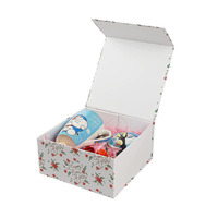 MOQ bajo de fábrica, logotipo de flor personalizado, caja de regalo de embalaje impresa a la moda, zapatos, cartón plegable, artesanía, compras, caja plegable de cartón