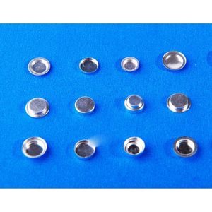 Crisol de Aluminio XZ Lab Supplies, Forma Redonda de 4.7x1.3mm para Análisis Térmico DSC TG, Plato para Muestras, 1 Año de Garantía - Product Image 1