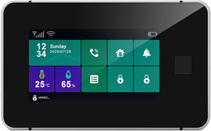 ระบบเตือนภัยบ้านแบบพกพา ลดราคาพิเศษ รองรับ 2G/GSM WiFi แอป Tuya Smart ป้องกันขโมย/ไฟไหม้ 433 MHz แบตเตอรี่แบบชาร์จได้ วัสดุพลาสติก ABS - Product Image 5