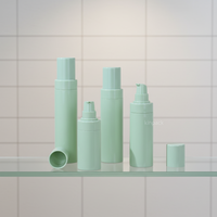 Flacon pulvérisateur rechargeable en plastique PP pour salon de coiffure, soins de la peau et emballage de lotion nettoyante pour le visage, option logo personnalisé