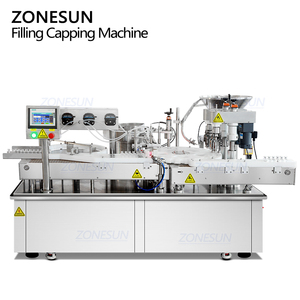 Máquina de Enchimento e Tampagem de Frascos Líquidos ZONESUN ZS-AFC39, Automática, Monobloco, com 4 Cabeçotes de Bombas Peristálticas - Product Image 6