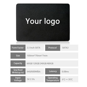 OEM 2.5 ''SATA 3.0 SSD 120/128/240/256/480/512GB/1-4TB dizüstü/masaüstü için 3D NAND Flash hediye kutusu ve 3 yıl garanti ile dahili - Product Image 6