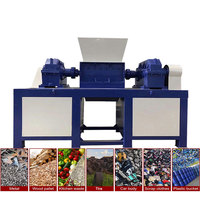 Edelstahl- und Aluminium-Verarbeitungs-Doppelwellen-Schredder mit Getriebe/Motor für Industrielle Recyclinganlagen