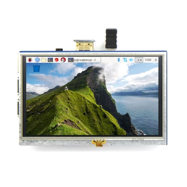 Hot Selling 5 Inch LCD Module  Touch Screen 800*480 for Raspberry Pi LCD Display