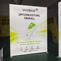 Système de panneaux modulaires TIANLANG 3*3M pour stand d'exposition avec éclairage LED et tissu SEG pour stand de salon professionnel