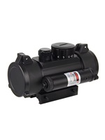 Nouvelle lunette laser rouge BUZZARD 1X40 réglable pour accessoires de chasse au lance-pierre