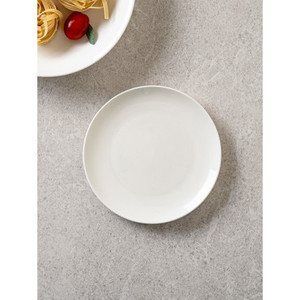 Ceramica China con osso piatto bianco 17.5 cm - Product Image 1