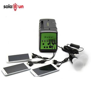 Hệ Thống Điện Chiếu Sáng Gia Đình Đủ Điều Kiện Năng Lượng Mặt Trời Cho Bộ Sạc Điện Thoại Thiết Bị DC 12V Dành Cho Doanh Nghiệp Thanh Toán Trả Trước Như Bạn Đi - Product Image 2