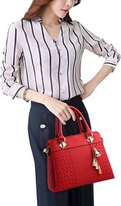 กระเป๋าถือผู้หญิงกระเป๋าสะพายข้างกระเป๋าหนัง PU - Product Image 5