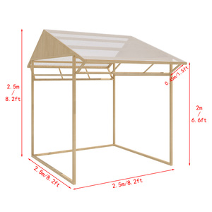 Cabinas Metálicas <span class=keywords><strong>para</strong></span> Ferias Comerciales, Fáciles de Desmontar y Montar, Puesto de Venta, Carpa <span class=keywords><strong>para</strong></span> Exteriores, Expositor de Ropa - Product Image 6