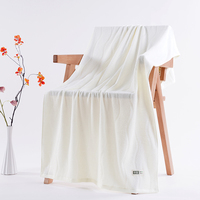 Serviette de bain classique en fibre de bambou 70x150cm, drap de bain très absorbant, serviette de plage à séchage rapide, serviette en tissu moelleux