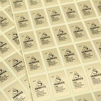 Feuilles d'autocollants personnalisés imperméables avec impression de logo pour produits de beauté, étiquettes de bain et de corps, cadre photo, bougie/artisanat