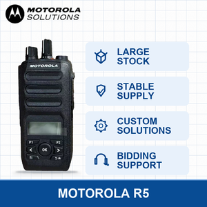 วิทยุดิจิตอล Mototrbo R5 แบบสองทาง VHF DMR IP67 256 ช่องสัญญาณ 5.2 Wi-Fi พกพาสะดวก ระดับมืออาชีพ ราคาประหยัด - Product Image 3