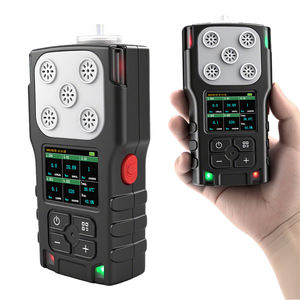 جهاز كشف الغازات الصناعي 5 في 1 محمول باليد مع مضخة شفط ونظام نشر، إنذار تركيز الغاز لـ <span class=keywords><strong>CO2</strong></span> وCH4 وH2S وO2 وCO - Product Image 1