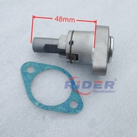 Tensioner Rantai Timing Camshaft Sepeda Motor 48mm dengan Gasket untuk NXR CBF 150 BROS XR150 New Mega Pro GL150 CBF190R