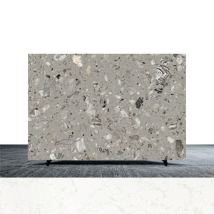 ベストセラーTaShi 1200*2400mmカスタムサイズ大型スラブテラゾストーン環境に優しい防水モダン人工テーブルトップ - Product Image 2