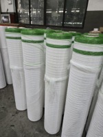 Filet de paillage tricoté en PEHD pour balles de foin et de paille agricoles, 1,25 x 2000, pour ensilage et ensilage rond