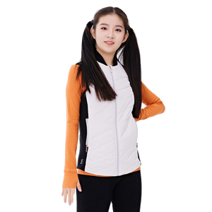 LA CICOGNA Abbigliamento per Allenamento di Danza Classica Caldo Autunno Inverno Unisex per Bambini Giacca a Contrasto Gilet in Cotone - Product Image 5