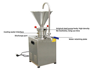 Máquina automática de mantequilla de maní, molinillo de pasta de chocolate, máquina para hacer nueces, línea de mantequillas, máquina molinillo de mantequilla de sésamo - Product Image 5