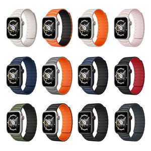 Bracelets magnétiques Win-Win pour <span class=keywords><strong>Apple</strong></span> <span class=keywords><strong>Watch</strong></span> <span class=keywords><strong>Ultra</strong></span> 2 Band 49mm 45mm 46mm 44mm 40mm 42mm 41mm <span class=keywords><strong>Bracelet</strong></span> en silicone IWatch Series 10 9 8 7 - Product Image 1