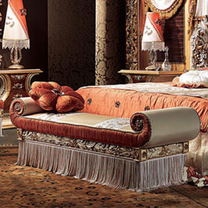 Lit King Size de Luxe de Style Art <span class=keywords><strong>Royal</strong></span> Français, Mobilier Complet pour Chambre à Coucher, Vente Directe Usine, Haute Qualité, Élégant - Product Image 6