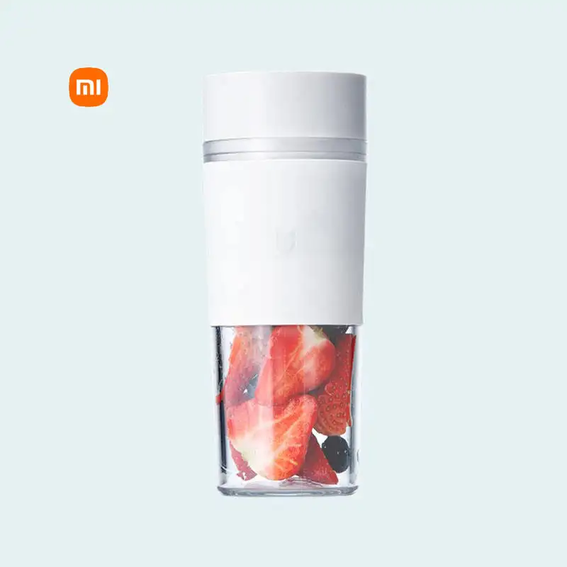 Xiaomi Mijia Tragbarer persönlicher Mixer 300ml Tragbarer Saft mixer Haushalt Sechs Klingen Frucht mischung Schnelles Entsaften