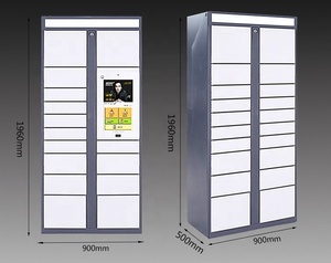 Casier à <span class=keywords><strong>colis</strong></span> intelligent en libre-service <span class=keywords><strong>24h</strong></span>/24, extérieur, avec serrure électronique, résistant à la rouille, pour livraison express - Product Image 2