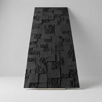 Nouveauté : Carrelage souple en pierre naturelle ivoire, texture 3D, panneau mural pour décoration intérieure et extérieure