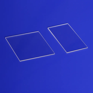 Folhas de Vidro de Quartzo Transparente de Alta Pureza Personalizadas, Cortadas, Componentes Ópticos Resistentes a Altas Temperaturas, Alta Luminosidade - Product Image 5