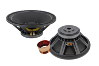 Haut-parleur stéréo de 15 pouces, bobine vocale de 3 pouces, 8 ohms, puissance de sortie de 600 W pour des soirées sonores dynamiques, karaoké, événements
