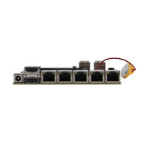5*2.5G Lan Ethernet Nano ITX carte mère 12*12cm Intel N100 Quad Core sans ventilateur Rs232 DDR5 DP NAS pare-feu PFsense carte mère