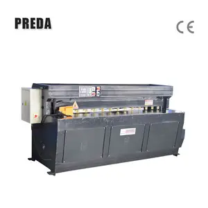 PREDA Supply 2m 3m Metal Steel Electric Guillotine Shearing Cutting Machine With NC Control