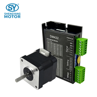 Nema 17 2-Fase 1.7A 0.48Nm Torsi Penahan 12V Mesin CNC Printer 3D Kit Driver Combo Set 42BYGH40 Model Motor Stepper Hybrid