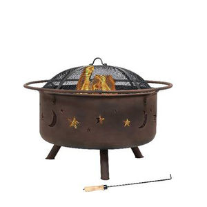 Bonfire-chimenea de lujo para acampar, suministros de jardín al aire libre, muebles, Gazebo, parrilla de Metal para barbacoa, Bol, mesas para fogatas - Product Image 5