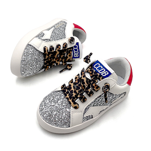 Scarpe Sportive per Bambine con Design in <span class=keywords><strong>Pizzo</strong></span> Leopardato, Calzature Casual Bianche per Bambini, <span class=keywords><strong>Sneakers</strong></span> alla Moda per Neonati e Bambini - Product Image 3
