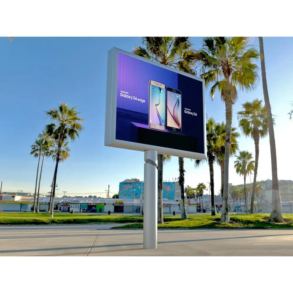 Pantalla Led para exteriores P10, publicidad para construcción, señalización Digital, Publicitaire Ecran, pantalla de pared