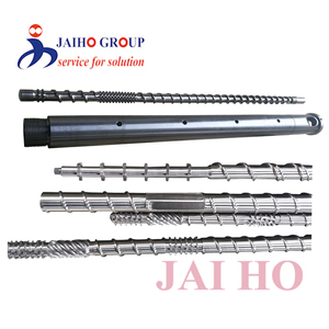 สกรูไบเมทัลลิกแบบแข็งพิเศษสำหรับเครื่องอัดรีดฟิล์มเป่าลม HDPE/LDPE/LLDPE อะไหล่เครื่องจักรพลาสติกและยาง - Product Image 3