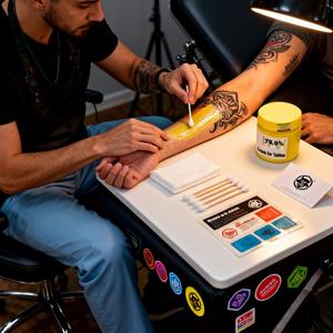 Crème pour tatouage, kit complet de tatouage, formation au tatouage des sourcils, maquillage permanent, produits de soin après tatouage, produits de beauté personnalisés - Product Image 1