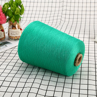 Fil à broder en coton mercerisé peigné 2 plis de qualité supérieure, 60s, pour chaussettes, pulls, vêtements et bordures côtelées haut de gamme