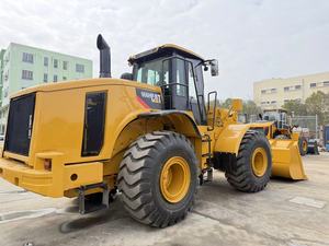 Chargeuse sur pneus Caterpillar CAT966H d'origine japonaise, excellent état, 17 tonnes, occasion, matériel de construction - Product Image 5