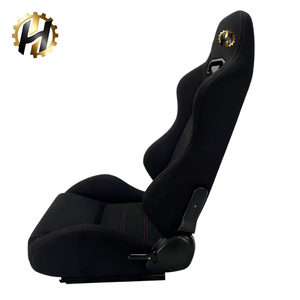 Высококачественные черные сиденья-ковши из искусственной кожи для спортивных автомобилей, для тюнинга и ремонта (б/у) - Product Image 5